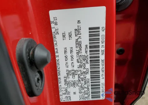 2023 Toyota Tacoma Double Cab from USA, damaged, VIN 3TMAZ5CN9PM213812